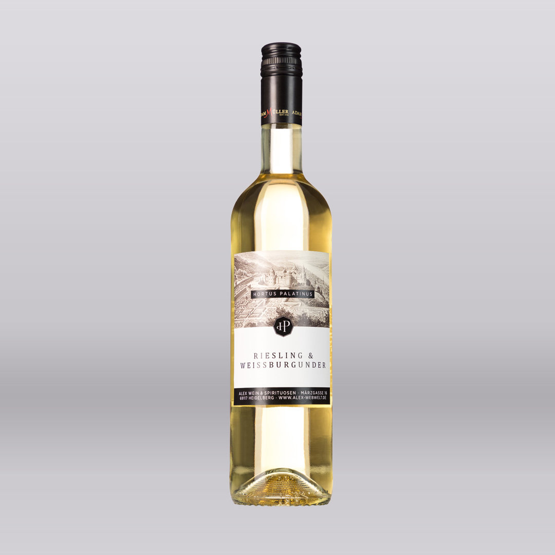 Cuvée weiß Spirituosen 11,5% | und Wein halbtrocken Alex vol - 0,75L